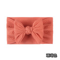【BP001】歐美風大蝴蝶結寶寶柔軟髮帶(16色)_16