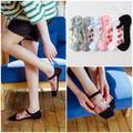 【S221】日系透膚水果船型低筒襪(6色)