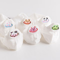【S231】日系立體腳後跟刺繡星球動物低筒襪(6色)