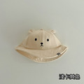 【BH001】韓版立體小熊寶寶遮陽漁夫帽(3色)