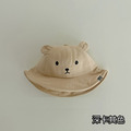 【BH001】韓版立體小熊寶寶遮陽漁夫帽(3色)_4