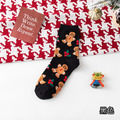 【S251】日系雪人馴鹿聖誕中筒襪(4色)_3