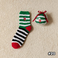 【S250】日系聖誕毛絨絨舒適中筒襪(送透明球)(20色)_23