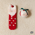 【S250】日系聖誕毛絨絨舒適中筒襪(送透明球)(20色)_6