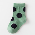 【SB014】童襪｜日系大點點中筒襪(5雙1組)_2