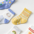 【SB015】童襪｜日系繽紛天氣中筒襪(5雙1組)_2