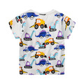 【BB141】韓版恐龍工程車短袖上衣(1色)_1