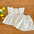 【BA176】韓版田園風小碎花兩件式短袖短褲套裝(2色)_4