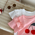 【BA253】韓版大櫻桃短袖上衣(2色)_3