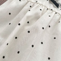 【BA364】韓版圓領黑白點點短袖包屁衣(1色)_3