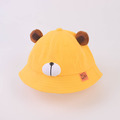 【BH005】韓版立體大頭熊寶寶遮陽漁夫帽(7色)_1