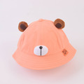【BH005】韓版立體大頭熊寶寶遮陽漁夫帽(7色)_3