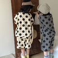 【BS139】韓版大點點兄妹短袖套裝(2色)_1