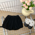【BT082】韓版純色花苞短褲(3色)_4