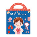 【BK017】人體奧妙果凍貼紙書(英文)