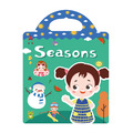 【BK013】春夏秋冬果凍貼紙書(英文)