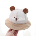 【BH019】韓版豎耳小熊網眼透氣遮陽帽(3色)_4