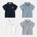 【BU182】韓版可愛動物POLO短袖上衣(4色)