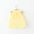 【BG356】日系立體兔耳格紋圓領無袖澎澎洋裝(送兔子小包)(2色)_1