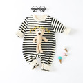 【BA231】韓版立體小熊字母條紋長袖包屁衣(2色)_3