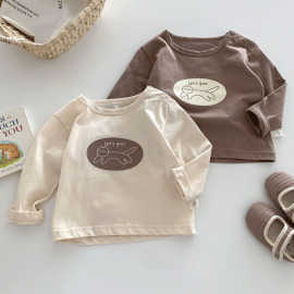 【BU251】可愛小貓咪加厚長袖上衣(2色)