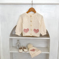 【BO079】甜美刺繡愛心針織長袖外套(1色)_3