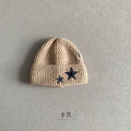 【BH039】韓版星星刺繡針織毛線帽(5色)_5