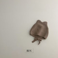 【BH051】韓系綁帶小熊耳朵針織毛線帽(4色)_3