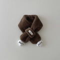 【SC015】兒童｜韓版雲朵刺繡交叉保暖圍巾(6色)_3