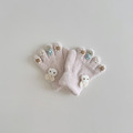 【BL004】兒童｜韓版立體花花小兔加厚保暖手套(五指)(5色)_2