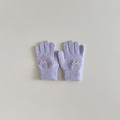 【BL007】兒童｜韓版甜美蝴蝶結加厚保暖手套(五指)(12色)_2