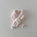 【SC015】兒童｜韓版雲朵刺繡交叉保暖圍巾(6色)_4