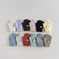 【BL007】兒童｜韓版甜美蝴蝶結加厚保暖手套(五指)(12色)