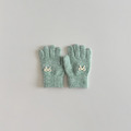 【BL007】兒童｜韓版甜美蝴蝶結加厚保暖手套(五指)(12色)_4
