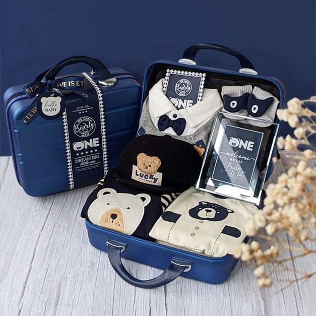 【四季款｜NB040】幸運小熊四季款10件套禮物箱大套組