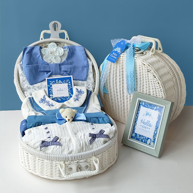 【四季款｜NB042】藍花熊熊四季款10件套禮物箱大套組