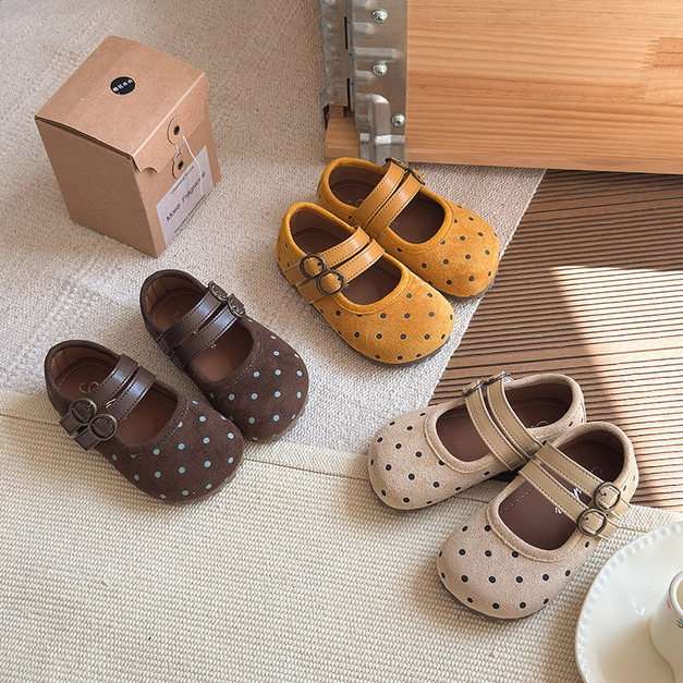 【SH020】日雜森系點點軟底包鞋(3色)