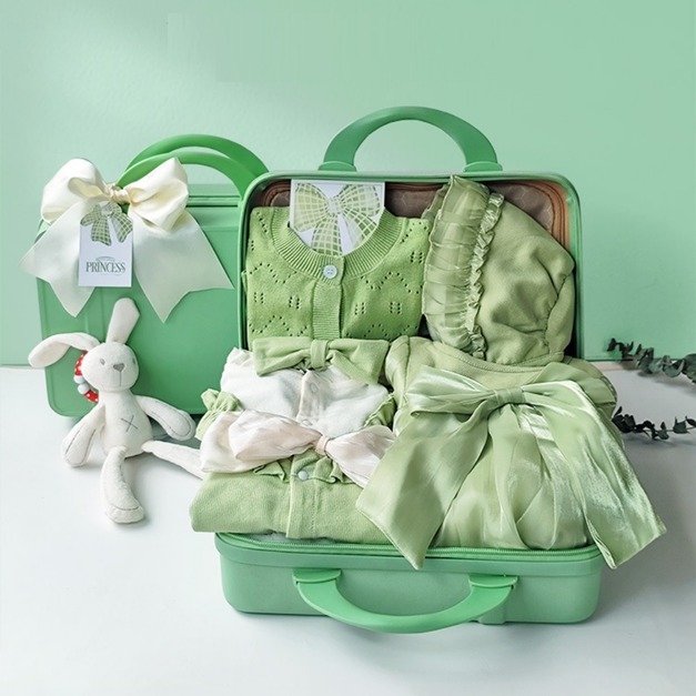 【四季款｜NB046】清新蝴蝶結四季款11件套禮物箱大套組