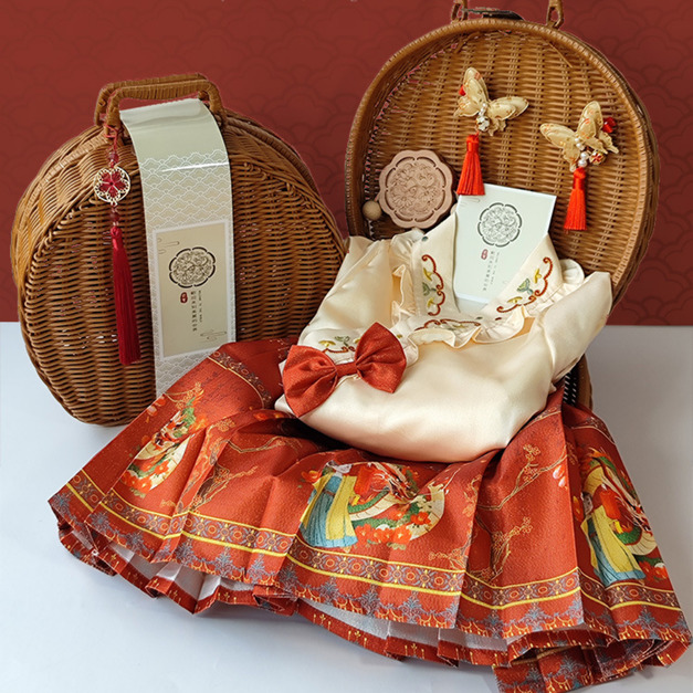 【四季款｜NB047】中國風馬面裙四季款8件套禮物箱大套組