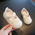 【SH032】法式蕾絲軟底小皮鞋(3色)_1