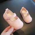 【SH032】法式蕾絲軟底小皮鞋(3色)_2