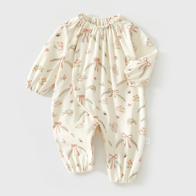 【BA941】日系貝拉芙長袖連身衣(1色)