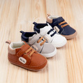 【SH050】嬰兒仿皮帥帥防滑學步鞋(3色)