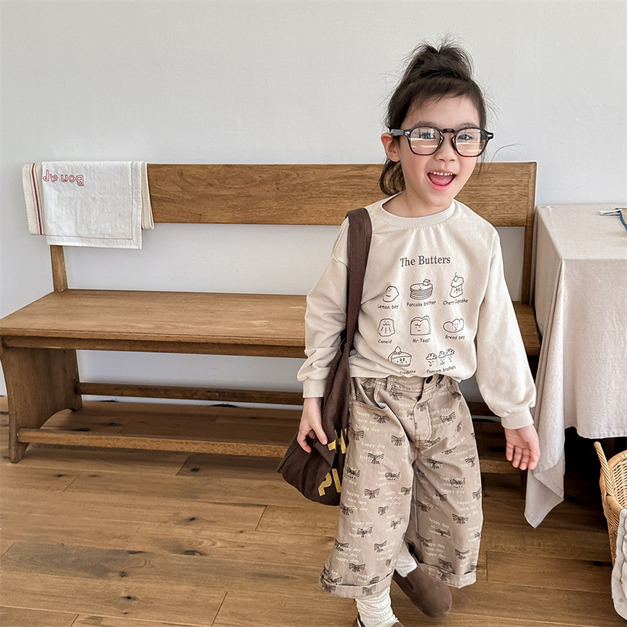 【BU272】韓版奶油麵包長袖上衣(2色)