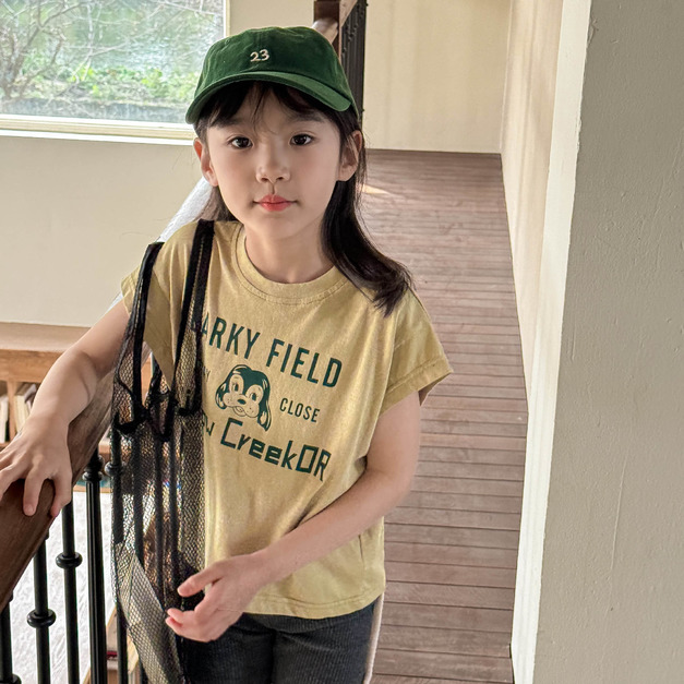 【BU292】美系狗狗塗鴉無袖上衣(3色)