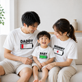 【F061】日系電力滿滿全家福親子短袖上衣(2色)_3