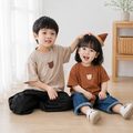 【F036】日系大頭熊全家福親子短袖上衣(3色)_1