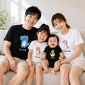 【F141】日系恐龍家族全家福親子短袖上衣(2色)_3