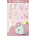 【NB049】夏季刺繡粉天使禮物箱大套組(贈高級手提箱)_1