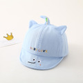 【BH095】小鱷魚立體耳朵刺繡鴨舌帽(1色)